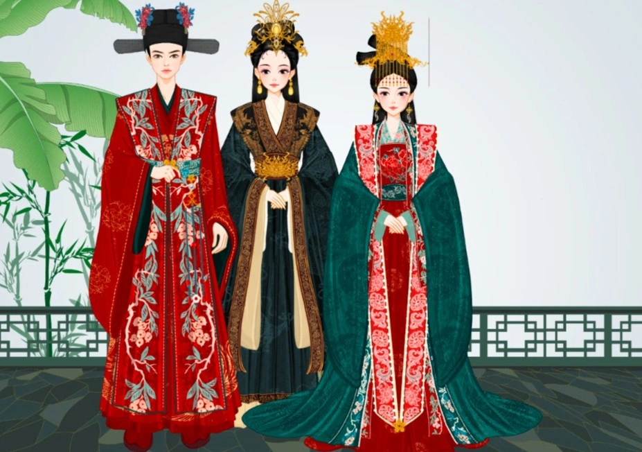 Queen king and king mother 