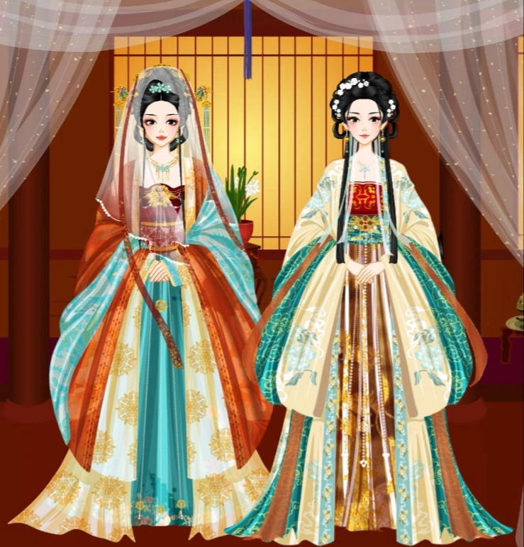 the bride and her little sister