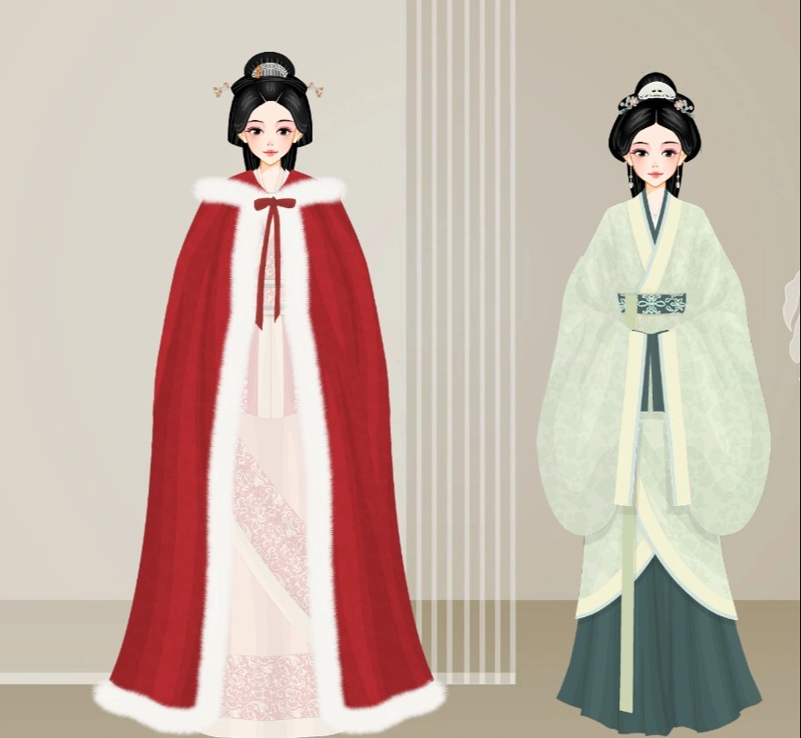 two looks of song zuer in the prisioner of beauty 