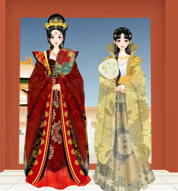 the Queen and the Princess