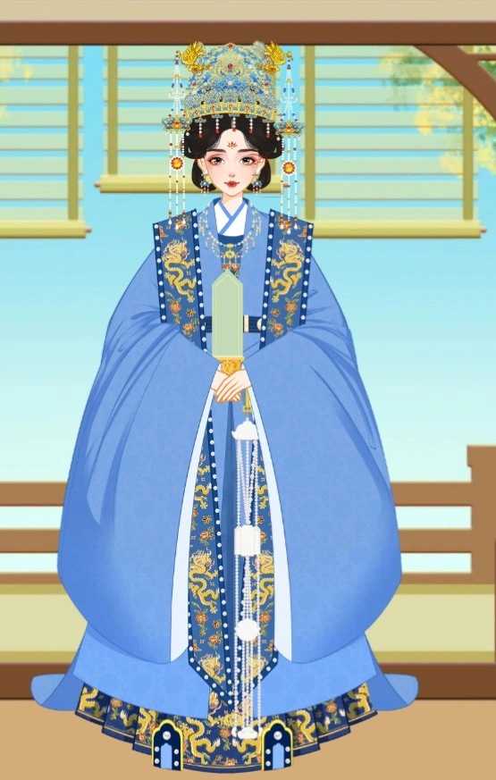 Huang gui fei ceremonial robe