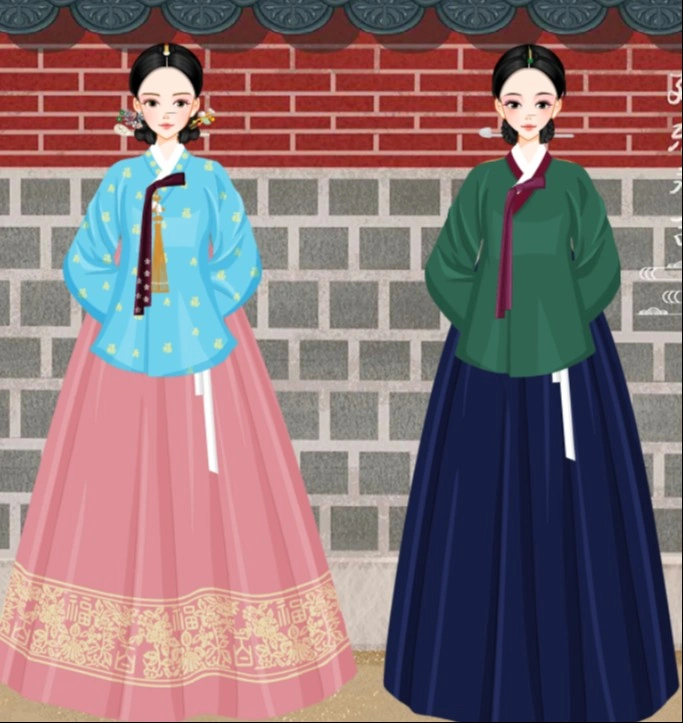 The royal and her lady-in-waiting