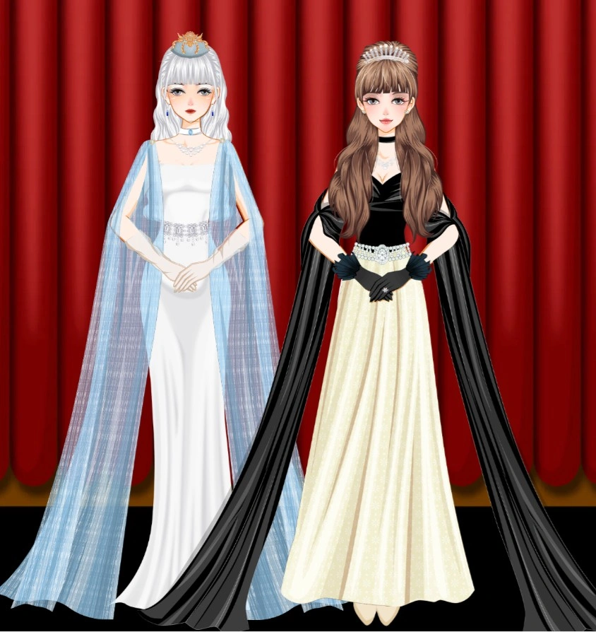 Queen Elsa and Princess Anna
