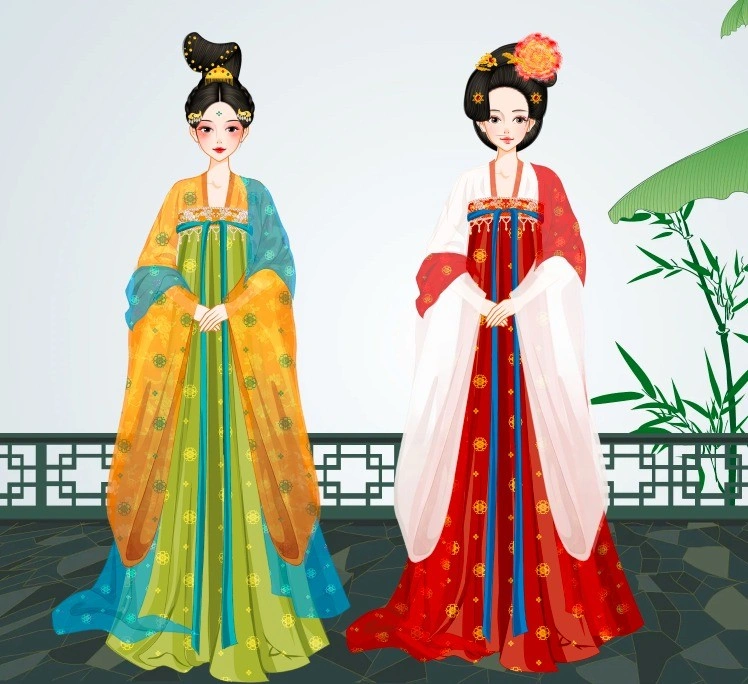 Lady he wei and lady shengyi