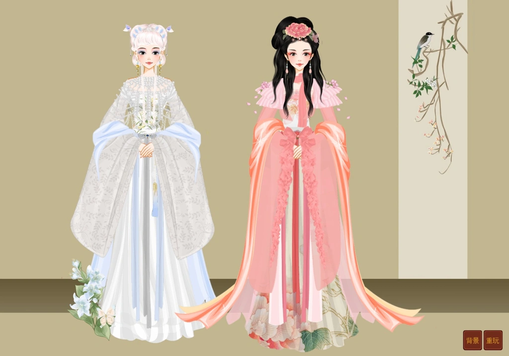 Plum spirit and Peony spirit