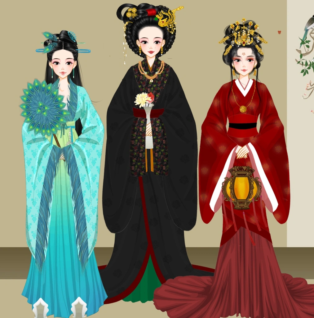 mother and two daughter