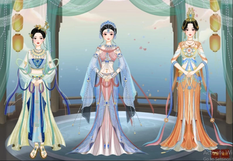 The dance girls